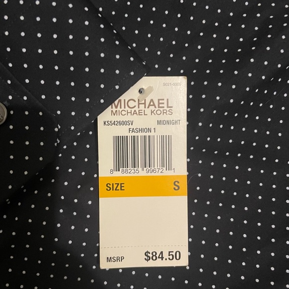 Michael Kors polka dot button down shirt - Picture 5 of 5